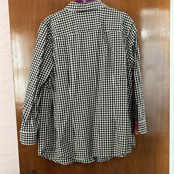 NWOT Ralph Lauren Gingham Checked Shirt, size 1X - Picture 3 of 3